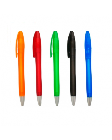 Boligrafo Plastico Giratorio