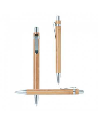 Lapicero Madera Retractil