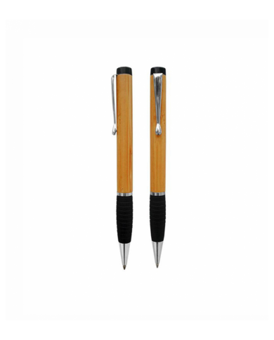 Boligrafo Madera Goma Antideslizante