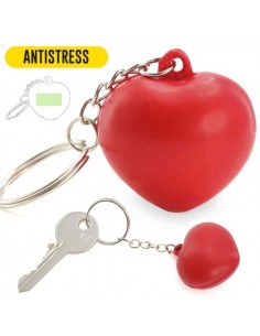 Llavero Antiestrés corazon