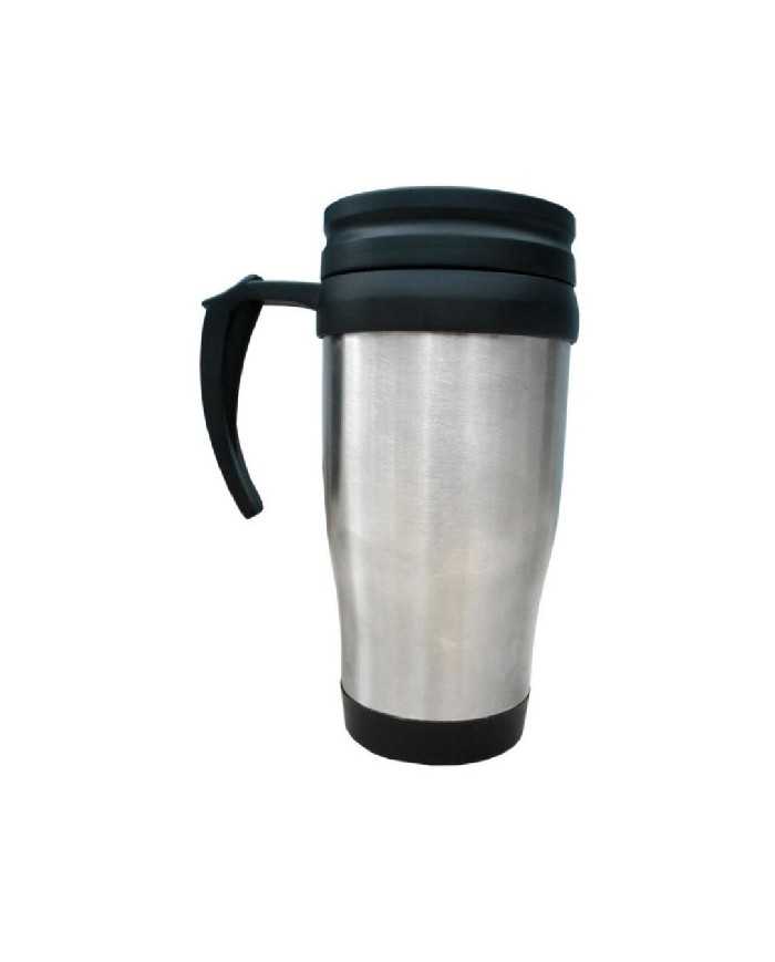 Mug Plateado Tapa Asa Negra