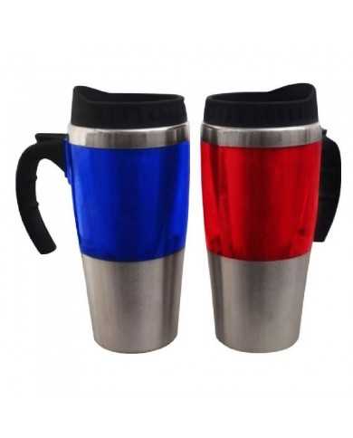 Mug Traslucido Interior de Metal