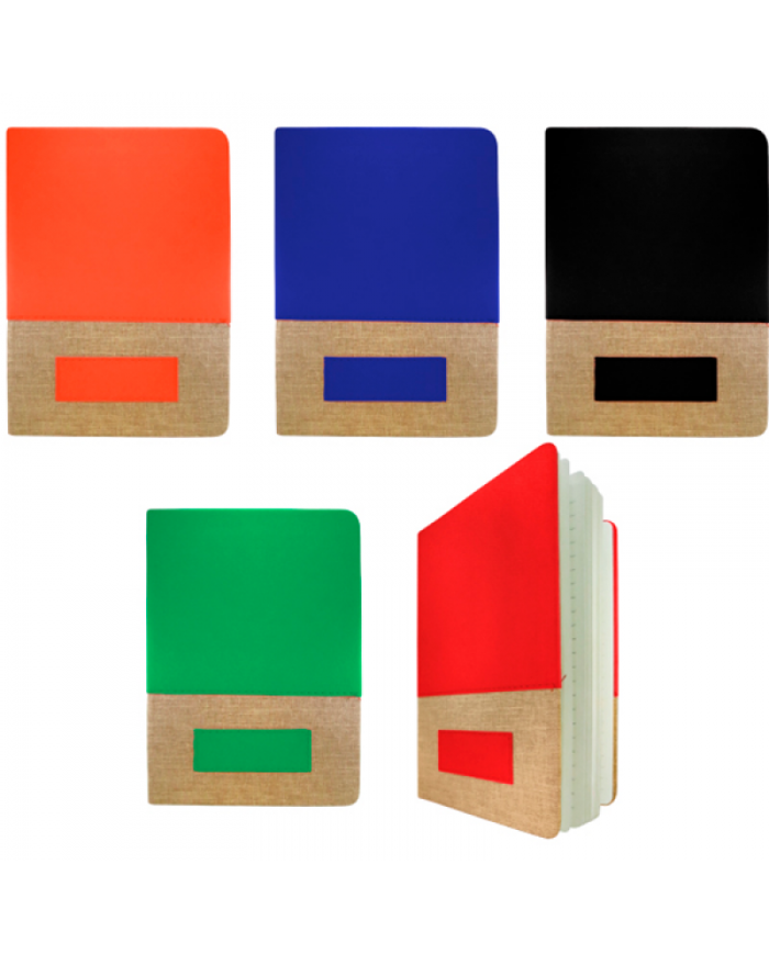 Libreta Ecologica Cubierta Lino