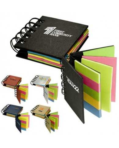 Notebook Mini con Espiral Negro