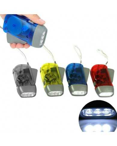 Linterna dinamo manual