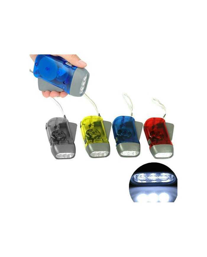 Linterna dinamo manual