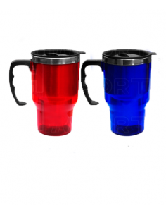 Mug Acrilico Traslucido Interior Metal