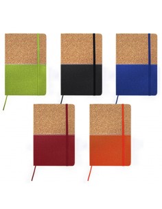 Libreta Marcador Tapa Corcho