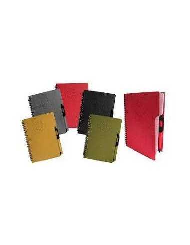 Libreta Ecologica Colores con Lapicero