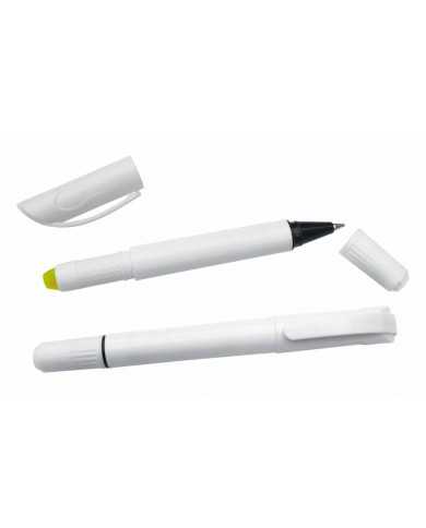 Resaltador lapicero giratorio