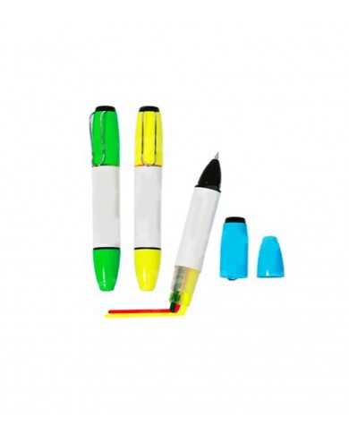 resalatador 3 crayolas con lapicero