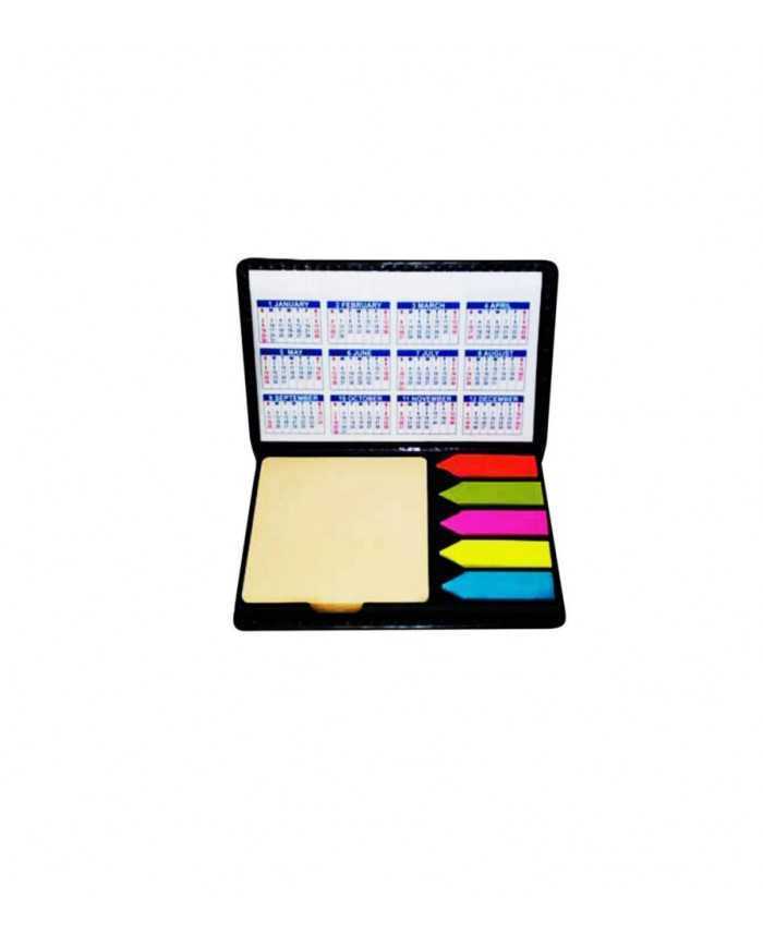 Porta taco con post it chico con calendario