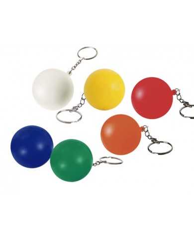 Llavero pelota antiestres