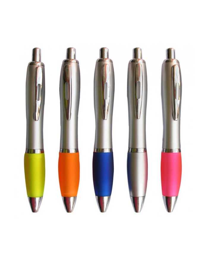 Lapicero Plastico Plateado