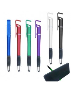 Lapicero con soporte celular y touch 2