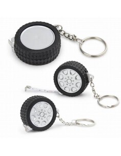 Llavero llanta con wincha para sublimar