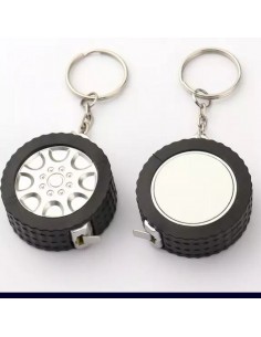 Llavero llanta con wincha para sublimar 2