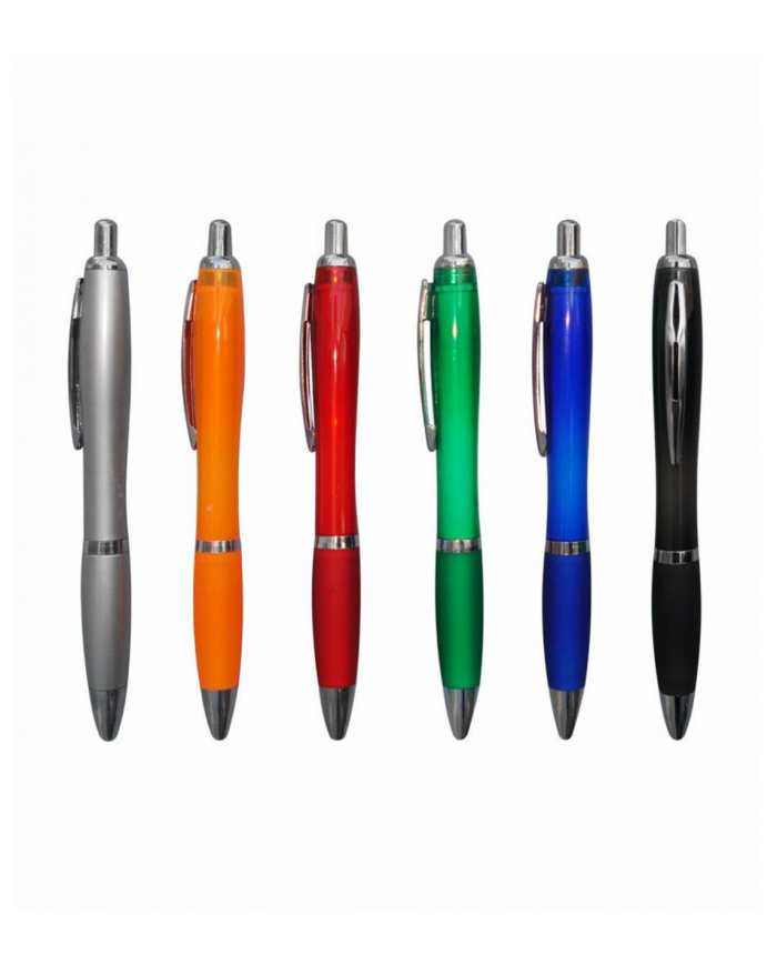 Boligrafo Plastico Retractil