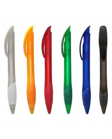 Boligrafo Plastico Traslucido