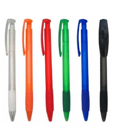 Boligrafo Retractil Traslucido