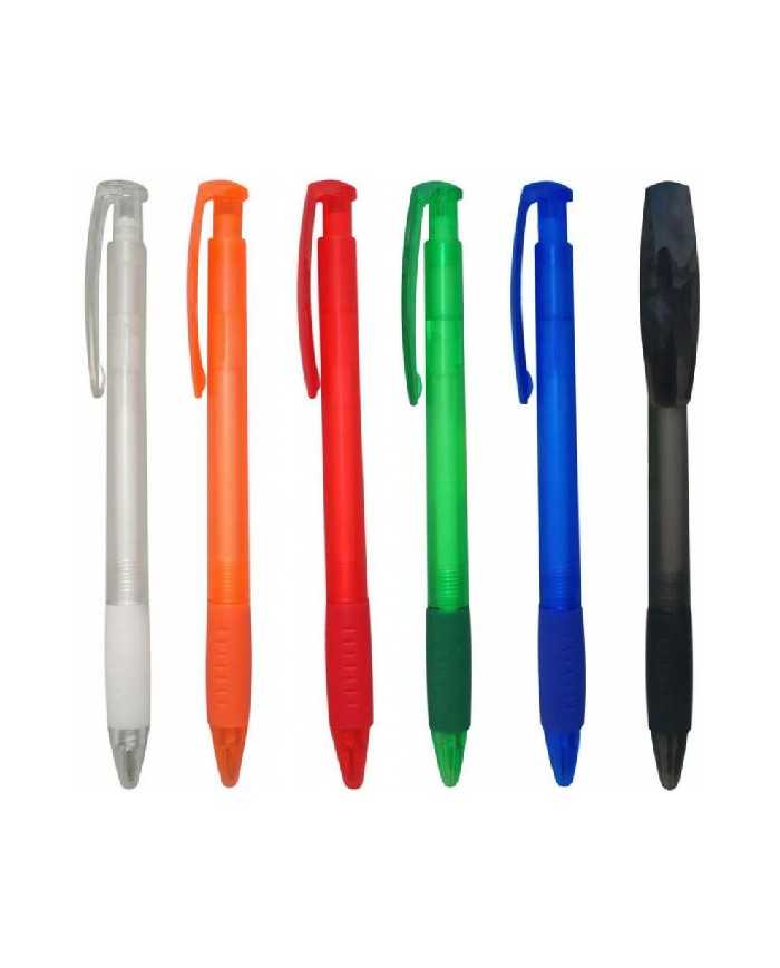 Boligrafo Retractil Traslucido